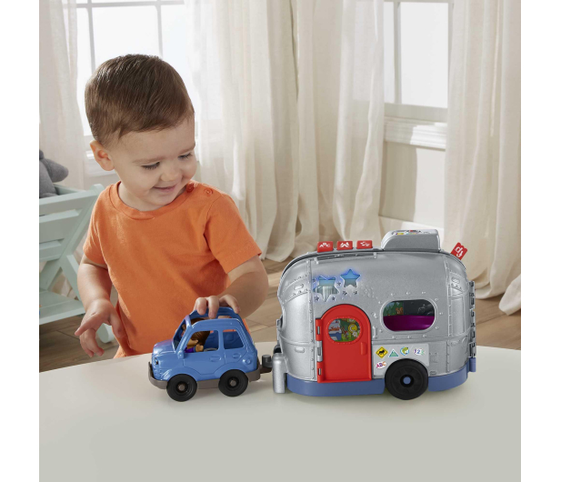 Fisher-Price Little People Edukacyjny Kamper Małego Odkrywcy - 1053098 - zdjęcie 6